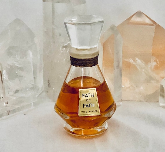 Jacques Fath, Fath de Fath, 30 ml. or 1 oz. Flacon, Parfum Extrait, 1953, Paris, France ..