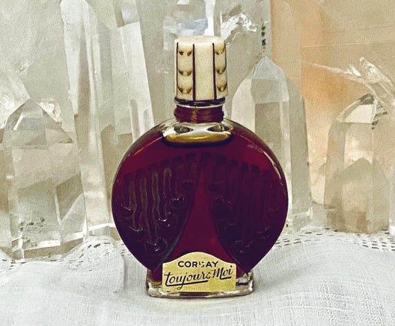 Corday, Toujours Moi, 7.5 ml. or 0.25 oz. Flacon, Pure Parfum Extrait, Flacon Galliard, 1924, 1960, Paris, France ..