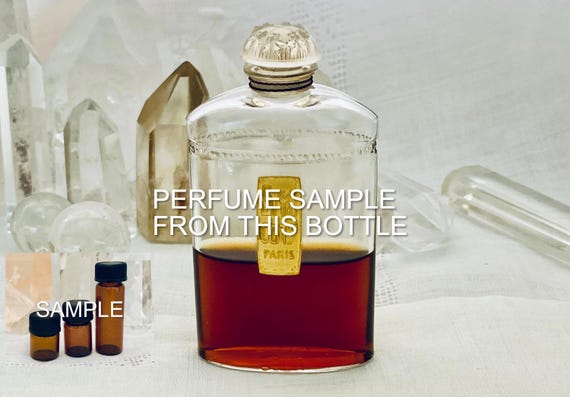 SAMPLE .. Coty, Styx, 1/2 ml. DECANTED SAMPLE from Flacon, Parfum Extrait, (Only one per Client)  1912, 1930, Paris, France ..