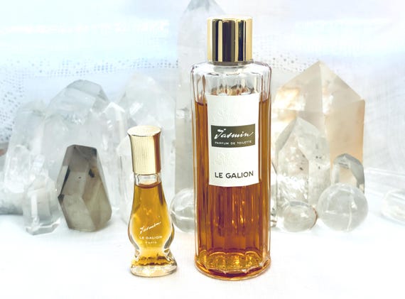 Le Galion, Jasmin, 'Jasmine', 3.69 ml. or 0.125 oz. Flacon, Parfum Extrait; 60 ml. or 2 oz. Flacon Eau de Toilette, 1937, 1950, Paris, Fran