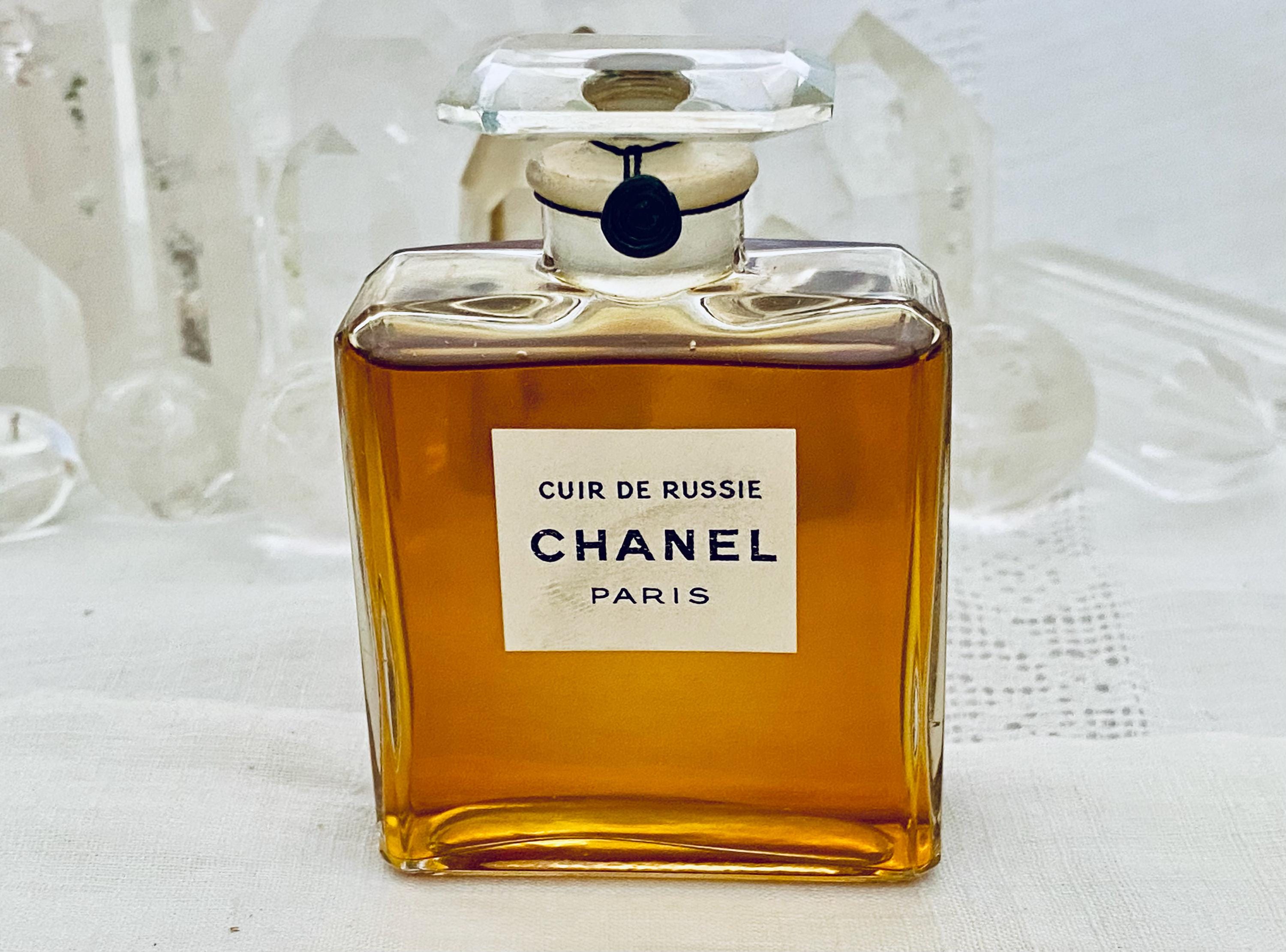 Chanel, Cuir De Russie, Russian Leather, 30 Ml. or 1 Oz. Flacon