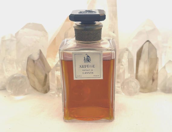 Jeanne Lanvin, Arpège, Arpege, 'Arpeggio', 80 ml. or 2.81 oz. Flacon, Parfum Extrait, 1927, 1930, Paris, France ..