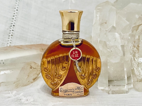 Corday, Toujours Moi, 7.5 ml. or 0.25 oz. Flacon, Pure Parfum Extrait, Flacon Galliard, 1924, 1970, Paris, France ..