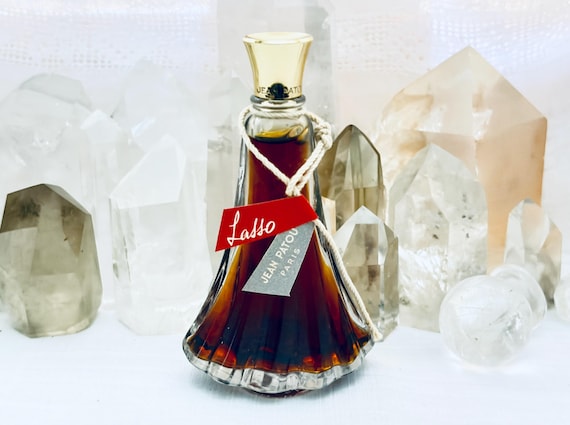 Jean Patou, Lasso, 'Noose', Leather, 15 ml. or 0.5 oz. Flacon, Parfum Extrait, 1936, 1956, Paris, France ..