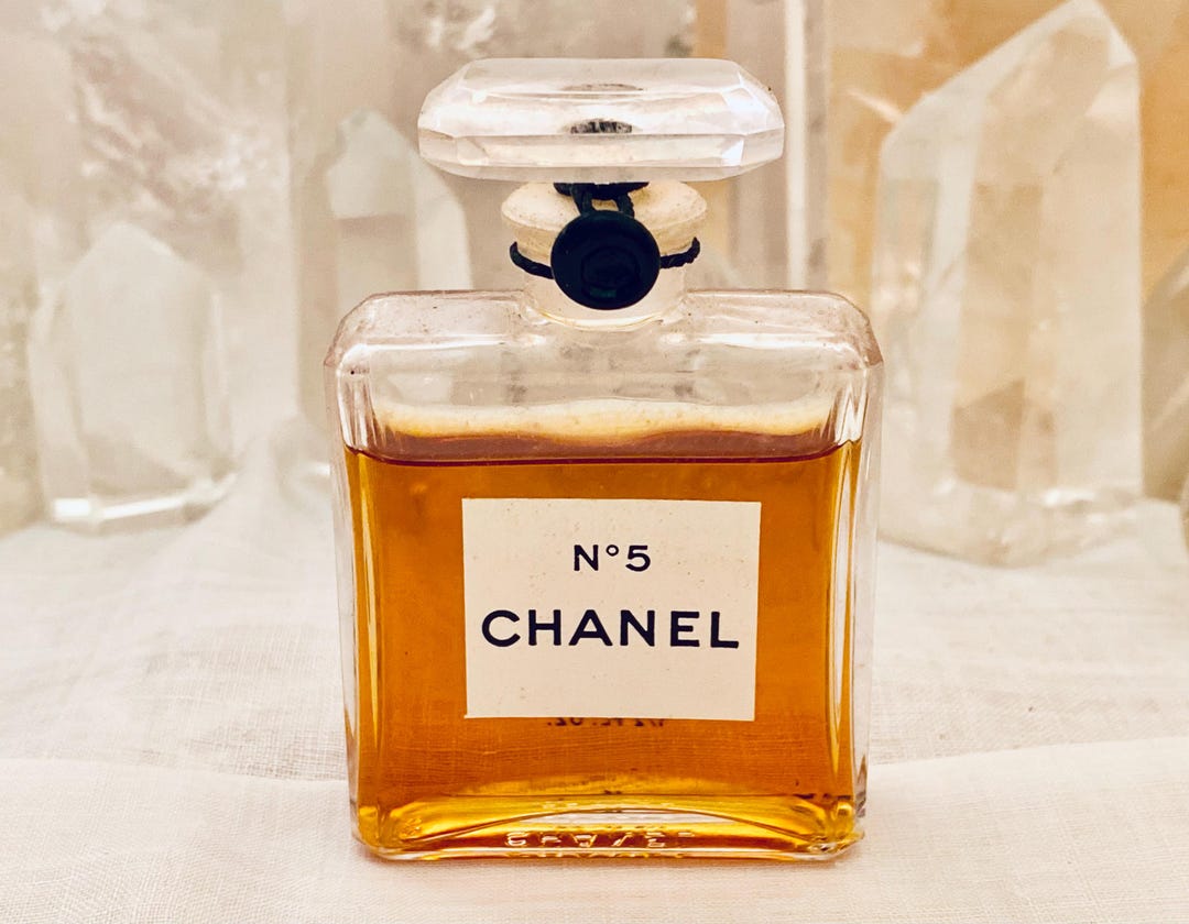 Chanel No. 5, 15 Ml. or 0.5 Oz. Flacon, Parfum Extrait, 1921, 1950