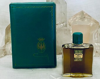 Coty, Emeraude, 'emerald', 18 Ml. or 0.59 Oz. Flacon, Parfum