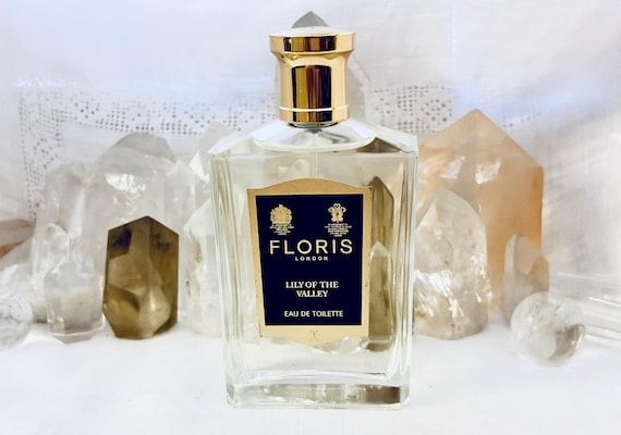 Floris, Lily of the Valley, 100 ml. or 3.5 oz. Flacon, Toilet Water, 1847, 1970, London, England ..