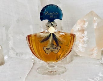Guerlain, Shalimar, 30 ml. or 1 oz. Flacon, Parfum Extrait, Signed 'Robert Guerlain', Flacon Chauve Souris, 1925, 1994, Paris, France ..