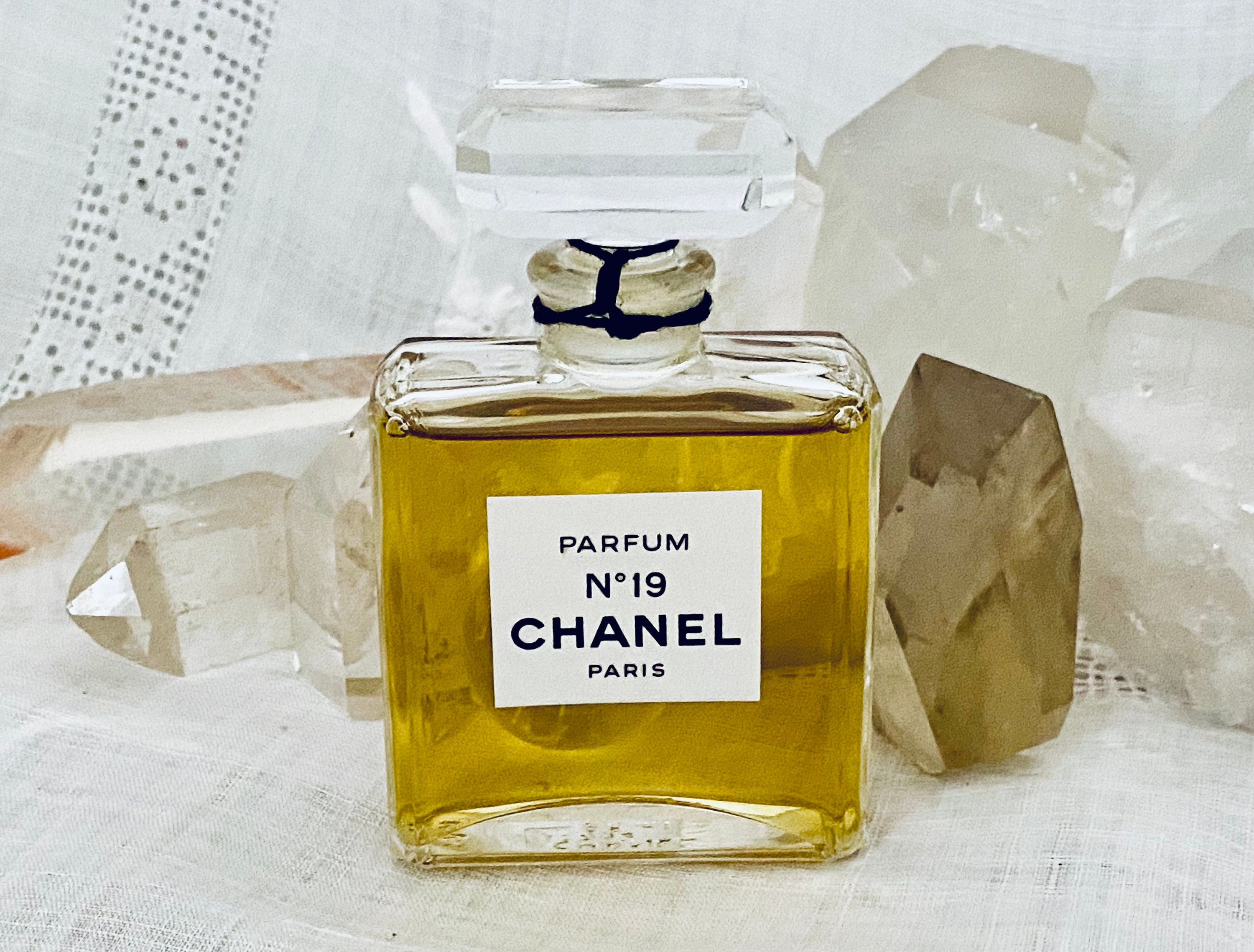 Chanel, No. 19, 28 Ml. or 1 Oz. Flacon, Parfum Extrait, 1970, 1988