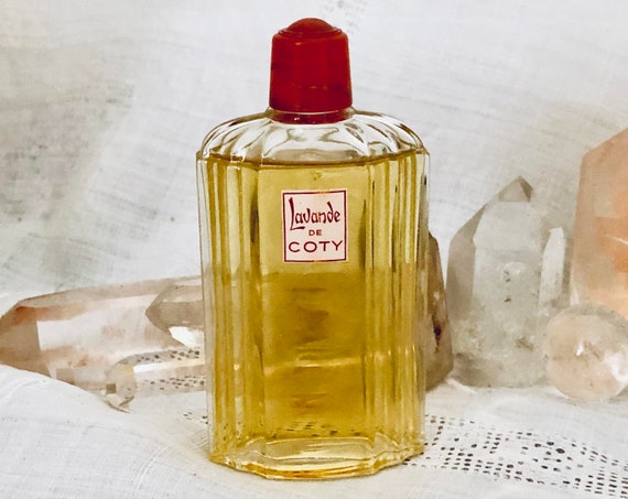 Coty, Lavande, Lavender, 60 ml. or 2 oz. Flacon, Parfum Extrait, 1916, 1930, Paris, France ..