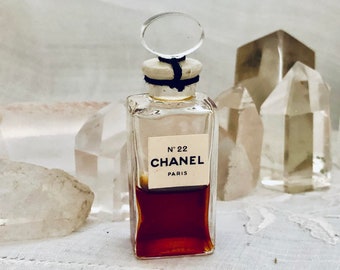 Chanel, No. 22, 7.5 ml. or 0.25oz. Flacon, Eau de Toilette, 1923, Paris,  France ..