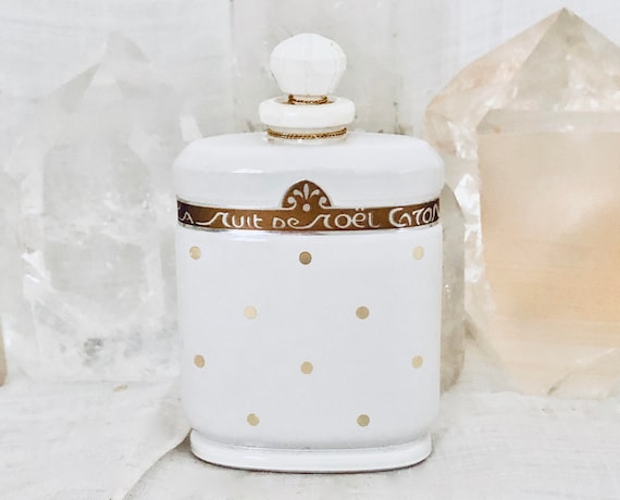 Caron, Nuit de Noël, Nuit de Noel, 'Christmas Night', 28 ml. or 1 oz. Flacon, Parfum Extrait, Ltd. Christmas Edition Limoges, 1922, 1990's,