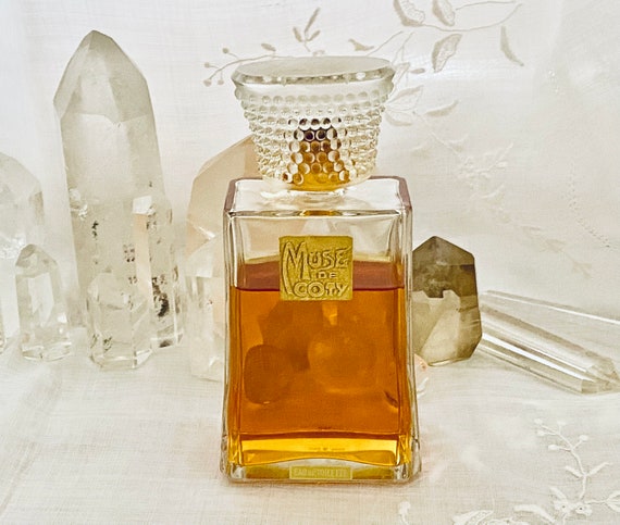 Coty, Muse, 'Inspiration', 120 ml. 4 oz. Flacon, Eau de Toilette, Lalique, 1946, 1960, Paris, France ..