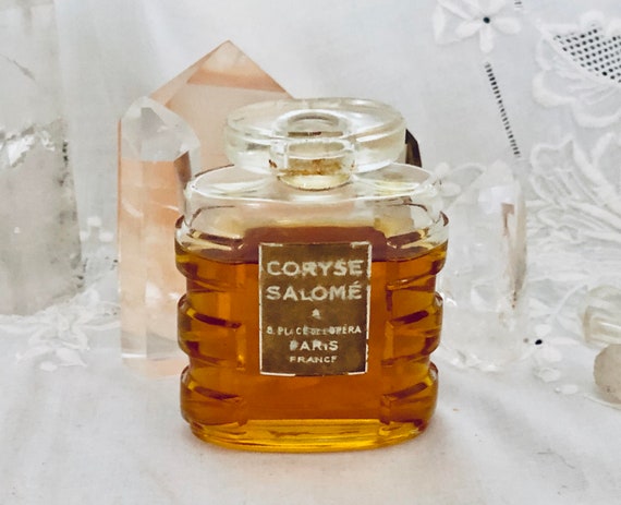 Coryse Salomé, Opéra, 50 ml. or 1.76 oz. Flacon, Parfum Extrait, Baccarat, 1932, Paris, France ..