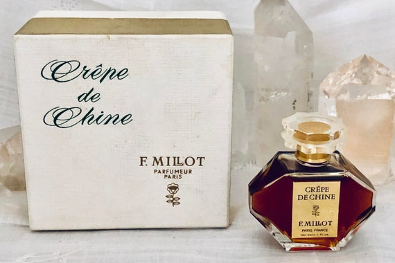 F. Millot, Crêpe de Chine, 'Chinese Silk', 30 ml. or 1 oz. Flacon