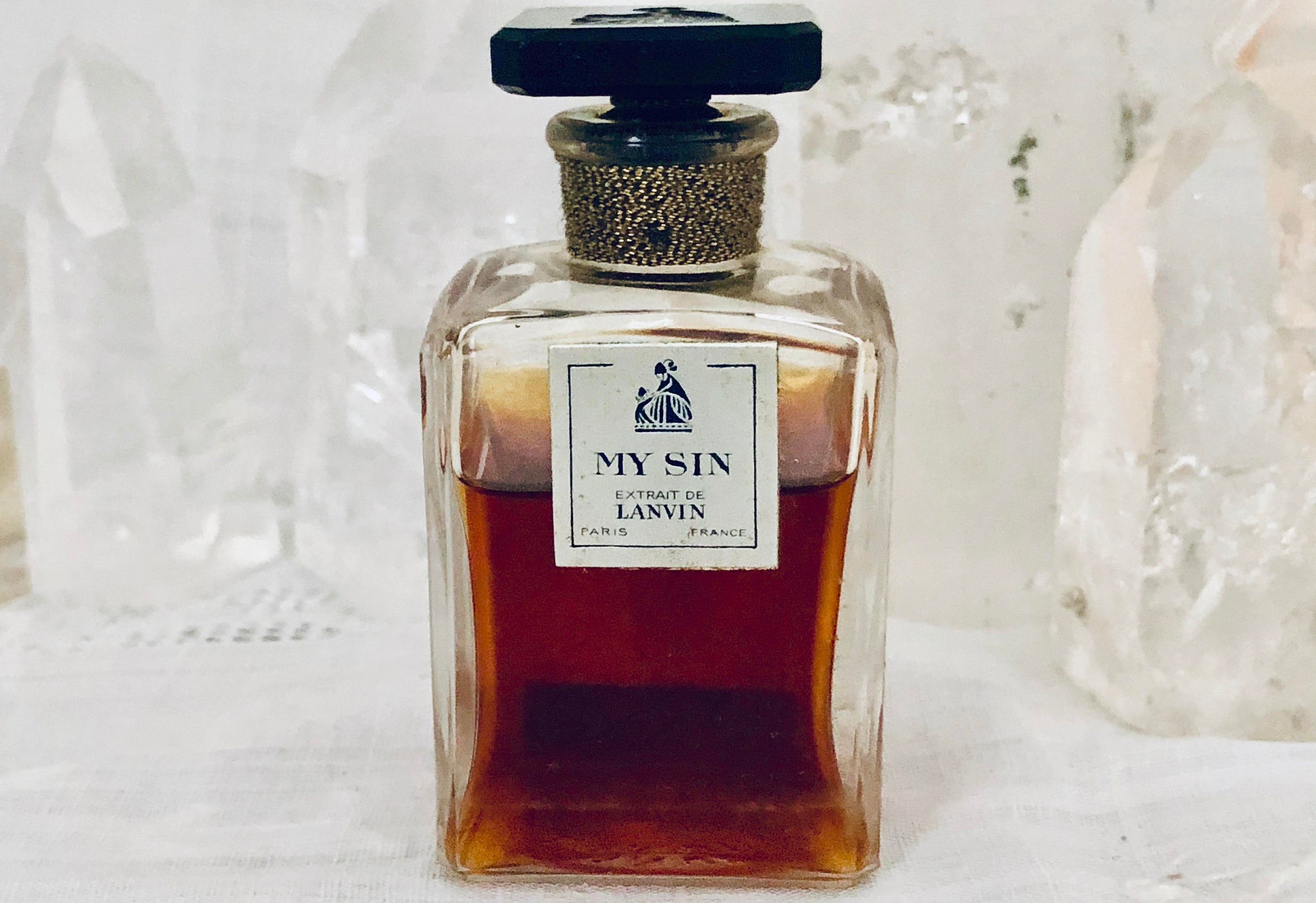 Jeanne Lanvin, Mon Péché, 'my Sin', 30 Ml. or 1 Oz. Flacon, Parfum