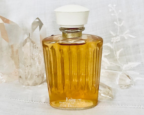Jean Desses, Kalispera, 'Beautiful Evening', 50 ml. or 1.69 oz. Flacon, Parfum de Toilette, 1962, Paris, France ..