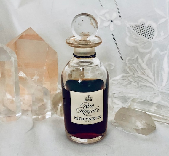 Molyneux, Rue Royale, 'Royal Road', 50 ml. or 1.76 oz. Flacon, Parfum Extrait, 1938, Paris, France ..