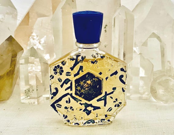 Mury, Le Narcisse Bleu, 7.5 ml. 0.25 oz. Flacon, Parfum Extrait, 1920, 1950, Paris, France ..