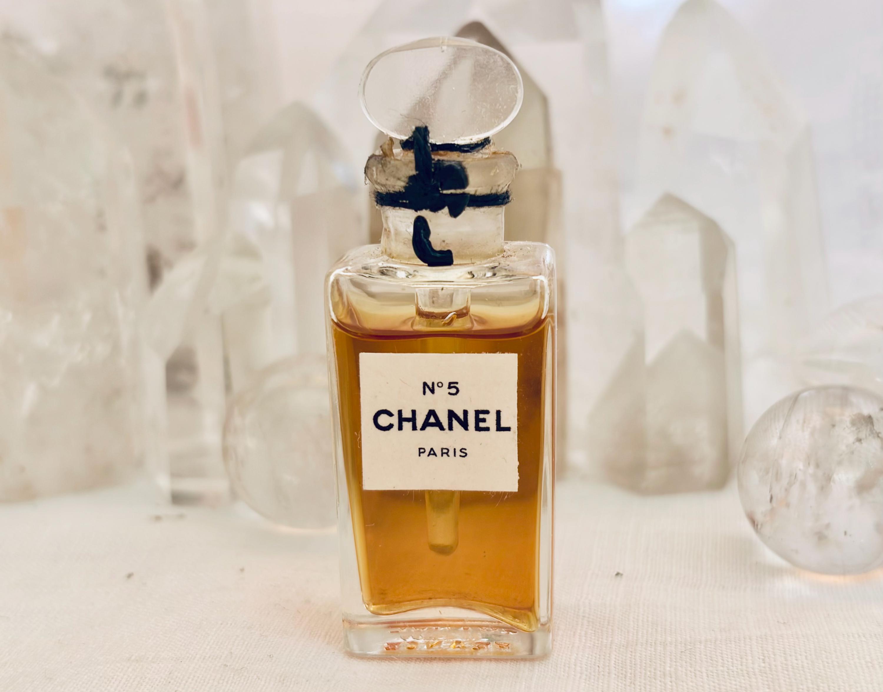 Chanel, No. 5, 7.5 Ml. or 0.25 Oz Flacon, Parfum Extrait, 1921