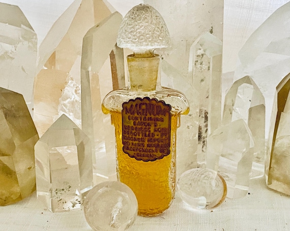 Caron, Narcisse Noir, 'Black Narcissus', 7.5 ml. or 0.25 oz. Flacon, Parfum Extrait, Flacon Magnum, Julien Viard, 1911, 1920, Paris, France