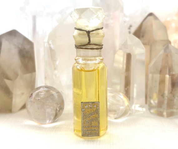 Elizabeth Arden, Cupid's Breath Essence, Lilac, 2.8 ml. or 3/32 oz. Flacon, Parfum Extrait, 1936, Paris, France ..