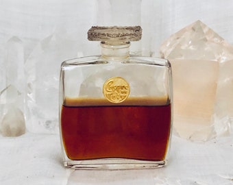SAMPLE .. Coty, Chypre, 'Cyprus', DECANTED SAMPLE from Flacon, Parfum Extrait, Lalique, 1917, 1930, Paris, France ..