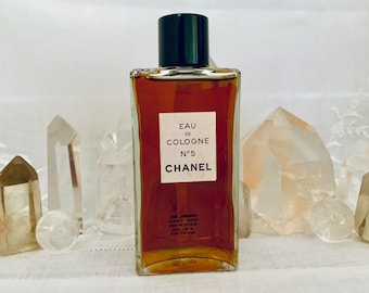 🎁5/60s NewSealed 2 oz Size 5 PARFUM Vintage Chanel No 5 pure perfume  Extrait