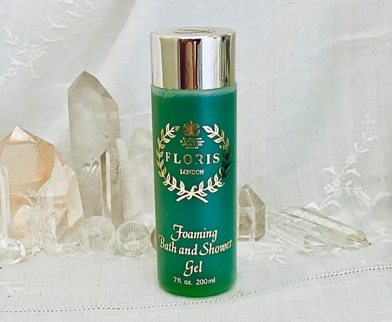 Floris, Florissa, 200 ml. or 7 oz. Flacon, Foaming Bath & Shower Gel, 1847, 1978, London, England ..