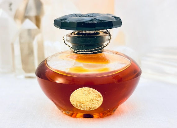 Caron, Narcisse Noir, 'Black Narcissus', 30 ml. or 1 oz. Flacon, Pure Parfum Extrait, Baccarat, 1911, 1955, Paris, France ..