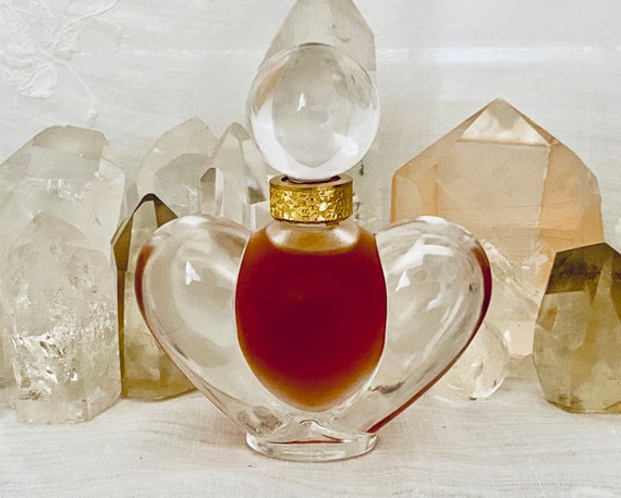 Nina Ricci, Farouche, 'Fierce', 30 ml. or 1 oz. Flacon, Pure Parfum Extrait, Lalique, 1945, 1970, Paris, France ..