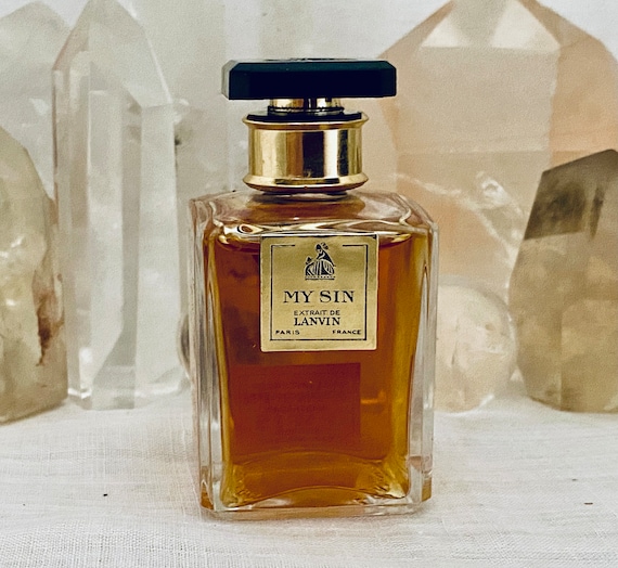 Jeanne Lanvin, Mon Péché, 'My Sin', 28 ml. or 1 oz. Flacon, Parfum Extrait, 1924, 1960, Paris, France ..