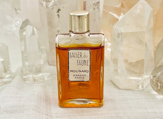 Molinard, Baiser du Faune, 'Kiss of the Faun', 7.5 ml. or 0.25 oz. Flacon, Parfum Extrait, 1932, 1955, Paris, France ..