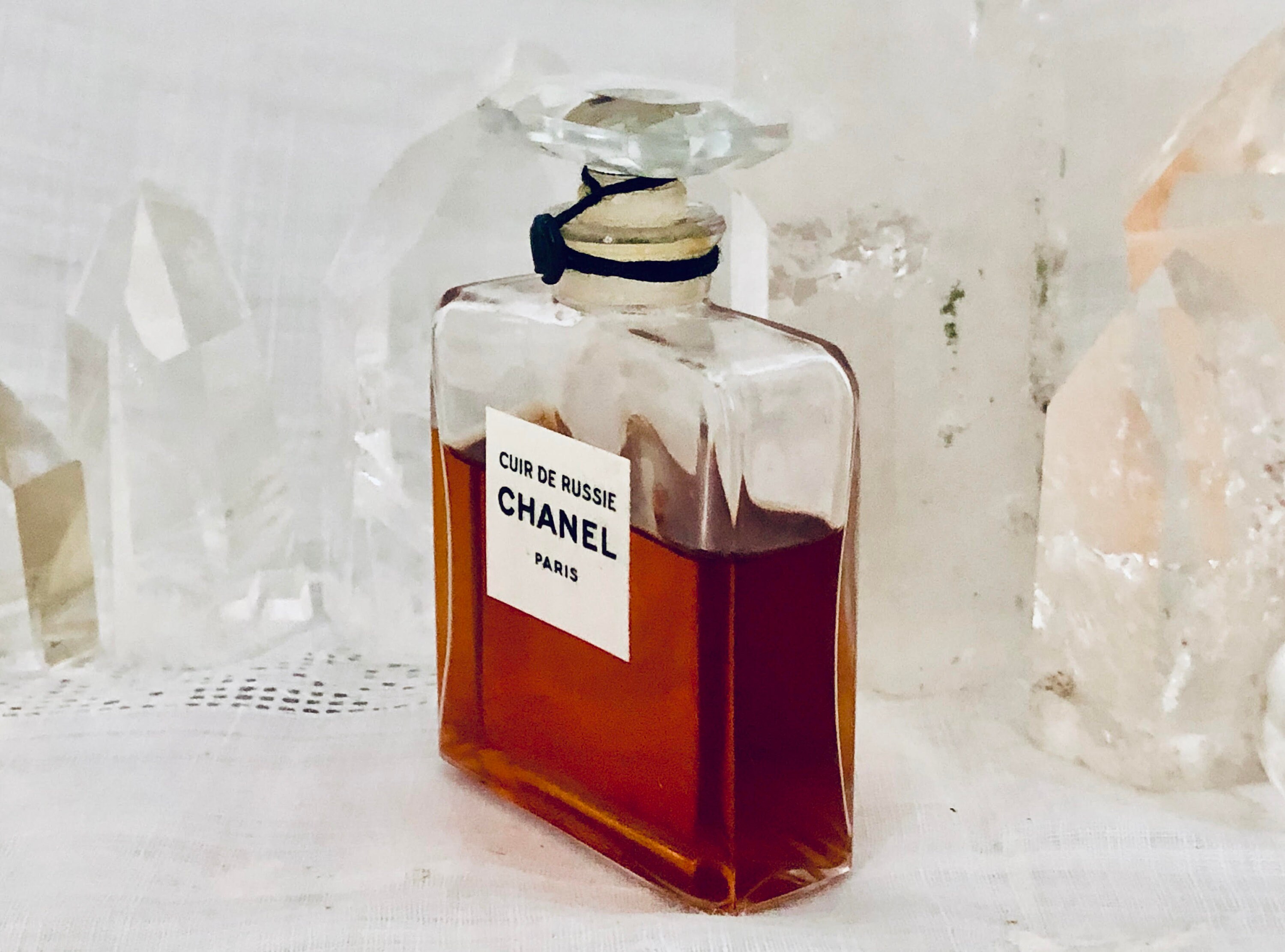 SAMPLE .. Chanel Cuir De Russie 'russian Leather' 