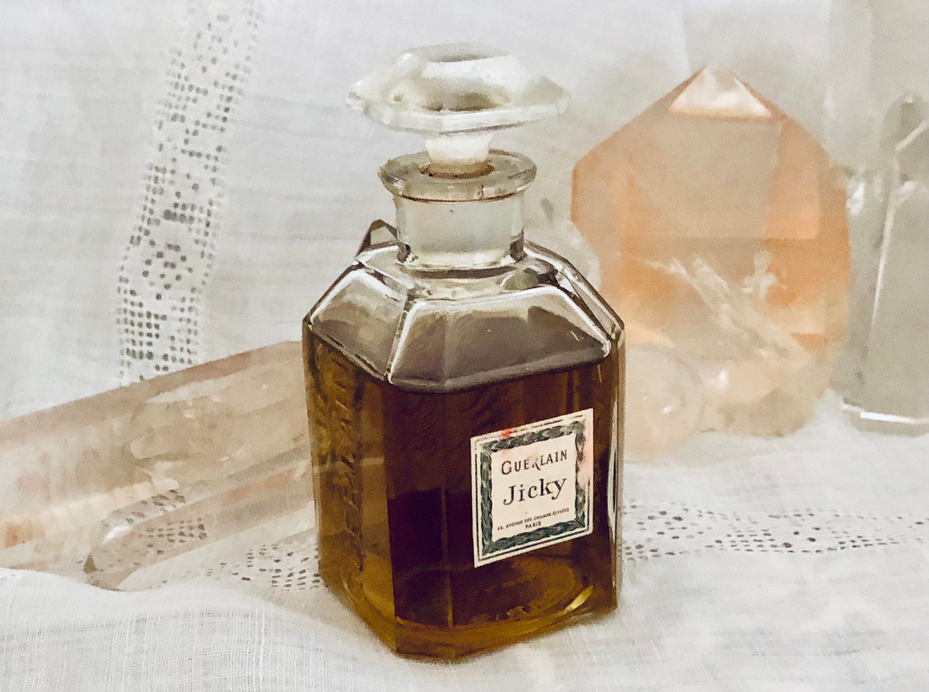 Guerlain, Jicky, 80 Ml. or 2.7 Oz. Flacon, Parfum Extrait