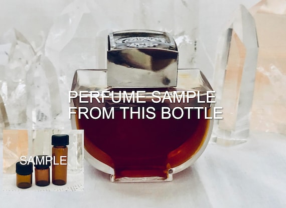 SAMPLE .. Caron, En Avion, 'By Airplane', Jasmine Orange, DECANTED SAMPLEfrom  Flacon, Parfum Extrait, 1932, Paris, France ..