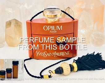 Yves Saint Laurent - Opium - Extrait De Parfum 15ml Splash for