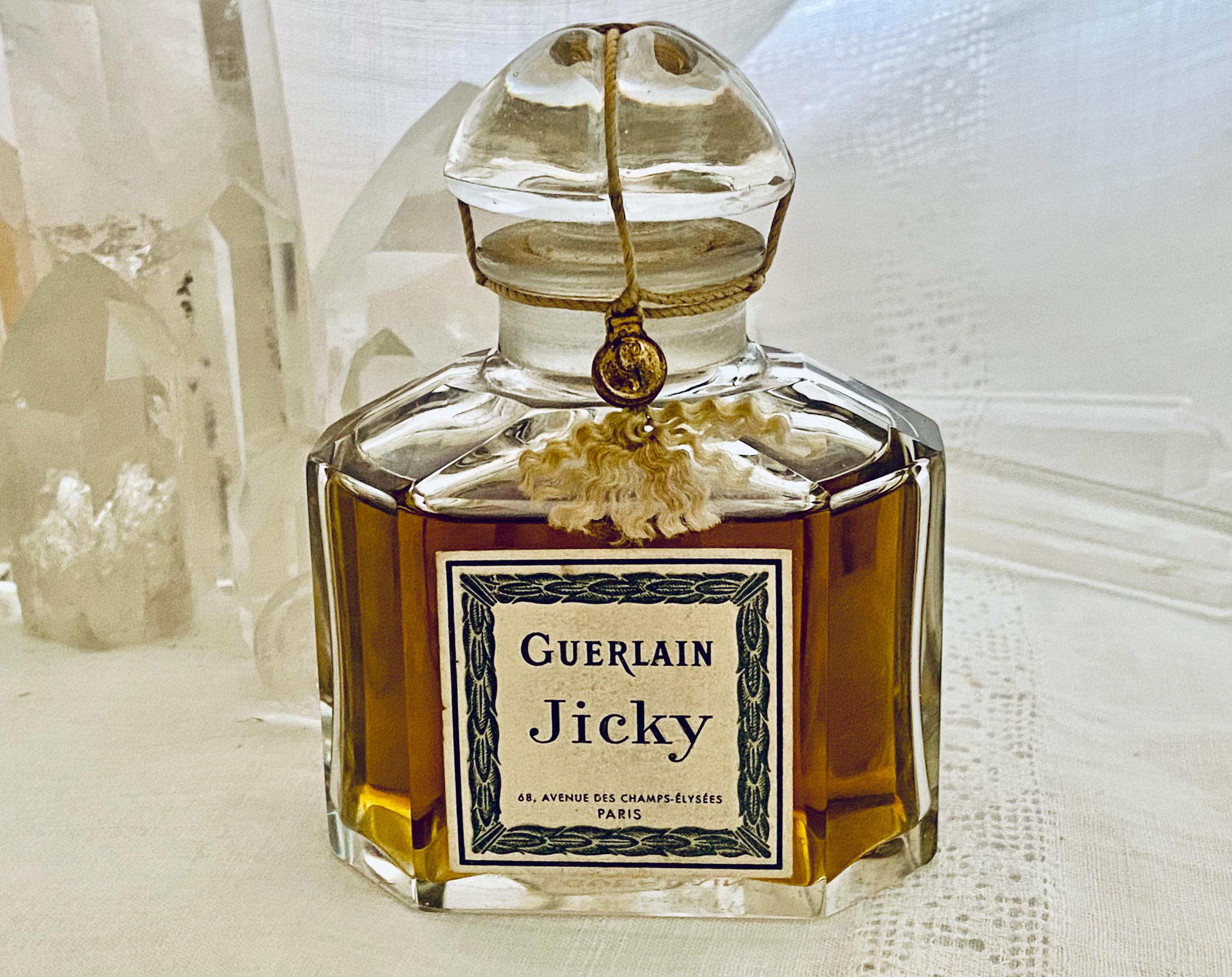 Guerlain, Jicky, 80 Ml. or 2.81 Oz. Flacon, Parfum Extrait, Flacon