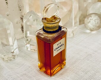 Chanel, No. 5, 7.5 Ml. or 0.25 Oz Flacon, Parfum Extrait, 1921