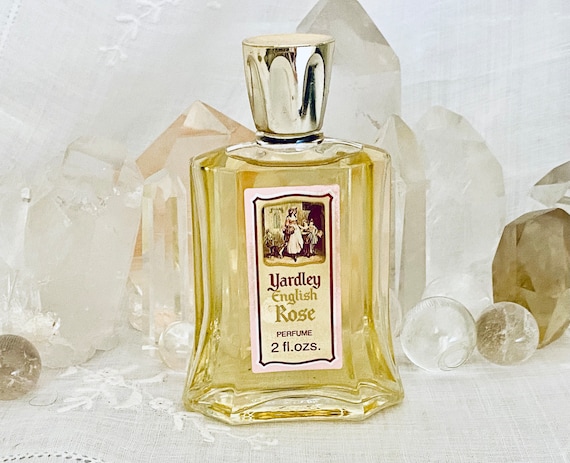 Yardley of London, English Rose, 60 ml. or 2 oz. Flacon, Parfum Extrait, 1913, 1975, London, England, UK ..