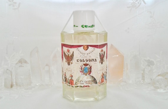 Molinard, Lavende, 'Lavender', 250 ml. or 8.45 oz. Flacon, Eau de Cologne, 1802, 1965, Paris, France ..