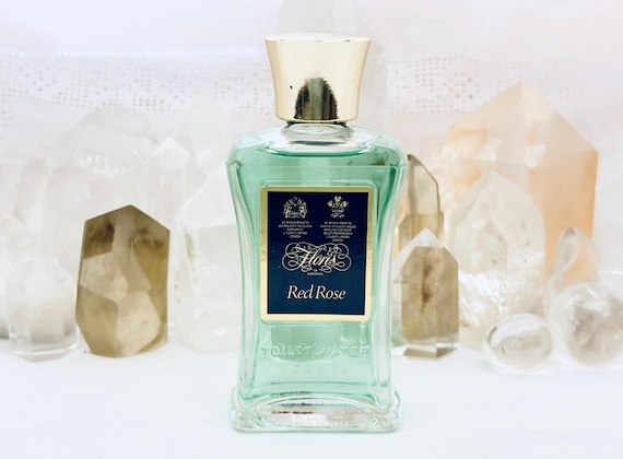 Floris, Red Rose, 50 ml. or 1.76 oz. Flacon, Toilet Water, Eau de Toilette, 1868, 1955, London, England, UK ..