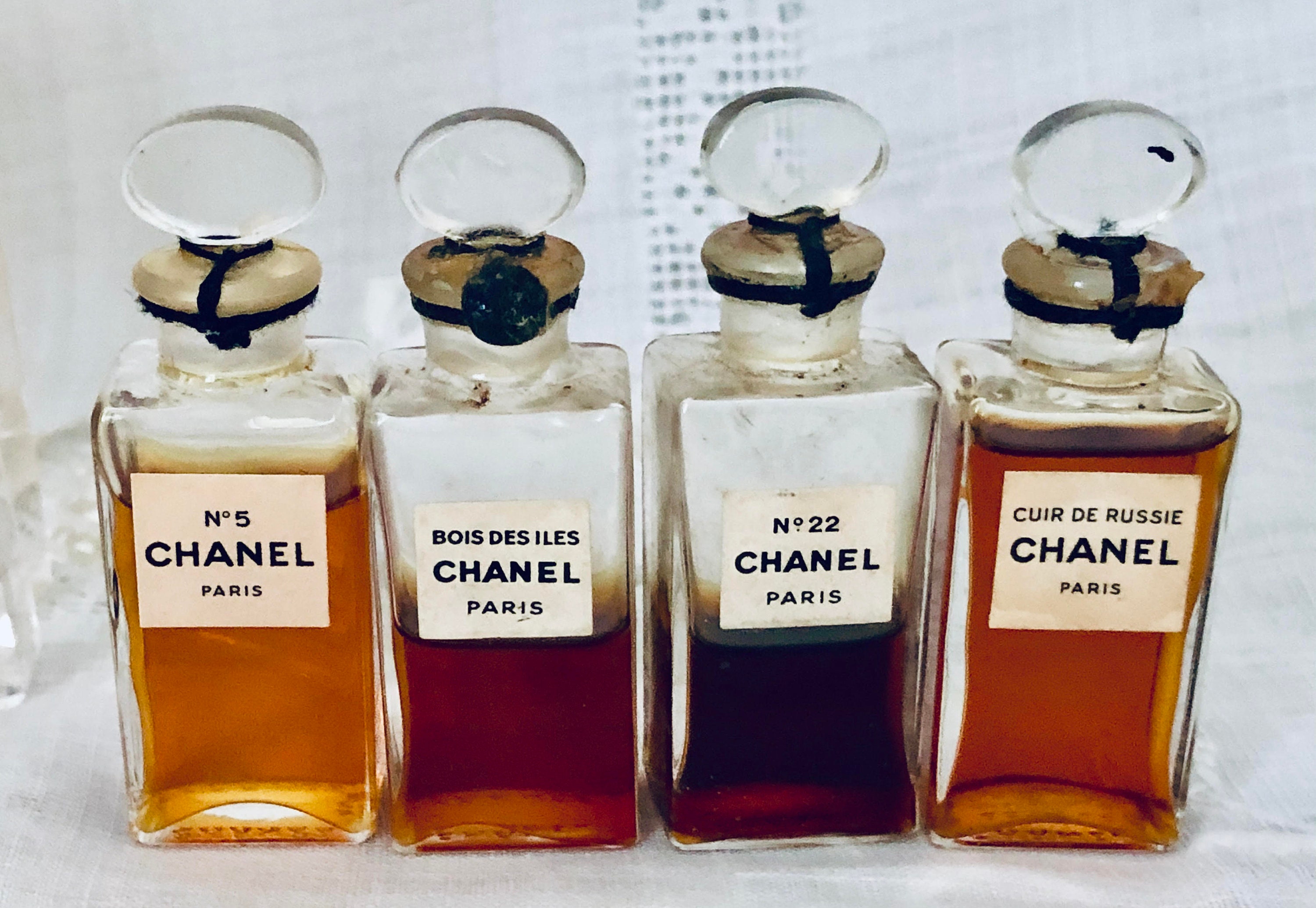 Reserved for RM .. Chanel Coffret Set Cuir De Russie No. 