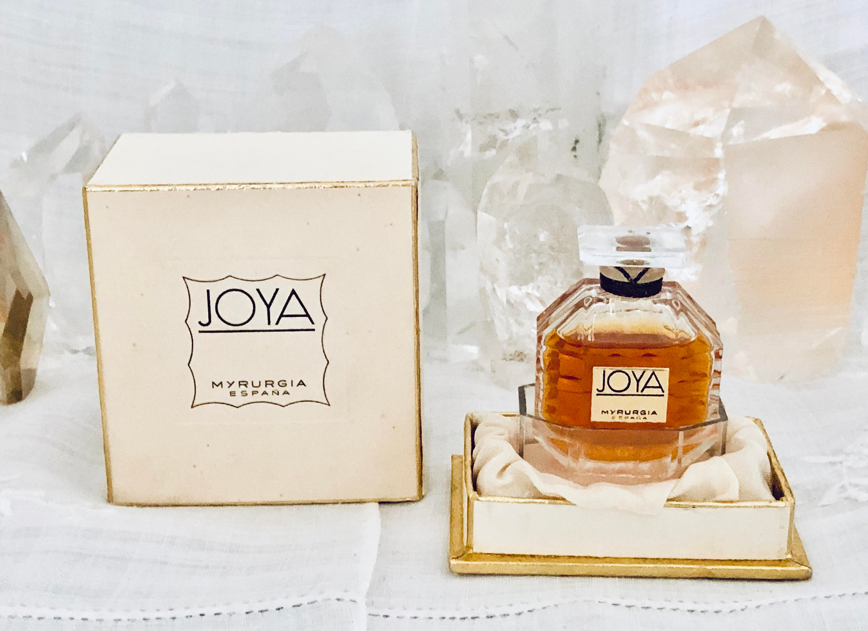Myrurgia, JOYA, 'Joya', 7,5 ml. o 0,25 onzas. Frasco, Parfum