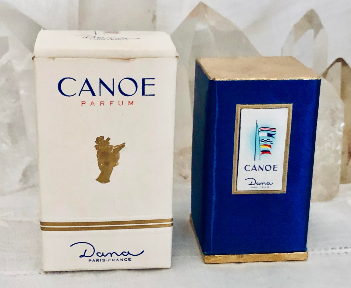 Dana Canoë Canoe 10 ml. or 0.35 oz. Flacon Parfum Extrait | Etsy