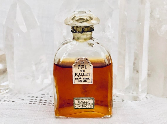 Rallet, Le No. 1, 12 ml. or 0.4 oz. Flacon, Parfum Extrait, 1920, Paris, France ..