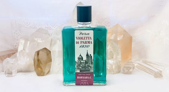 Borsari, Violetta di Parma, 'Parma Violets', 100 ml. or 3.38 oz. Flacon, Parfum Extrait, 1870, 1950, Parma, Italy ..