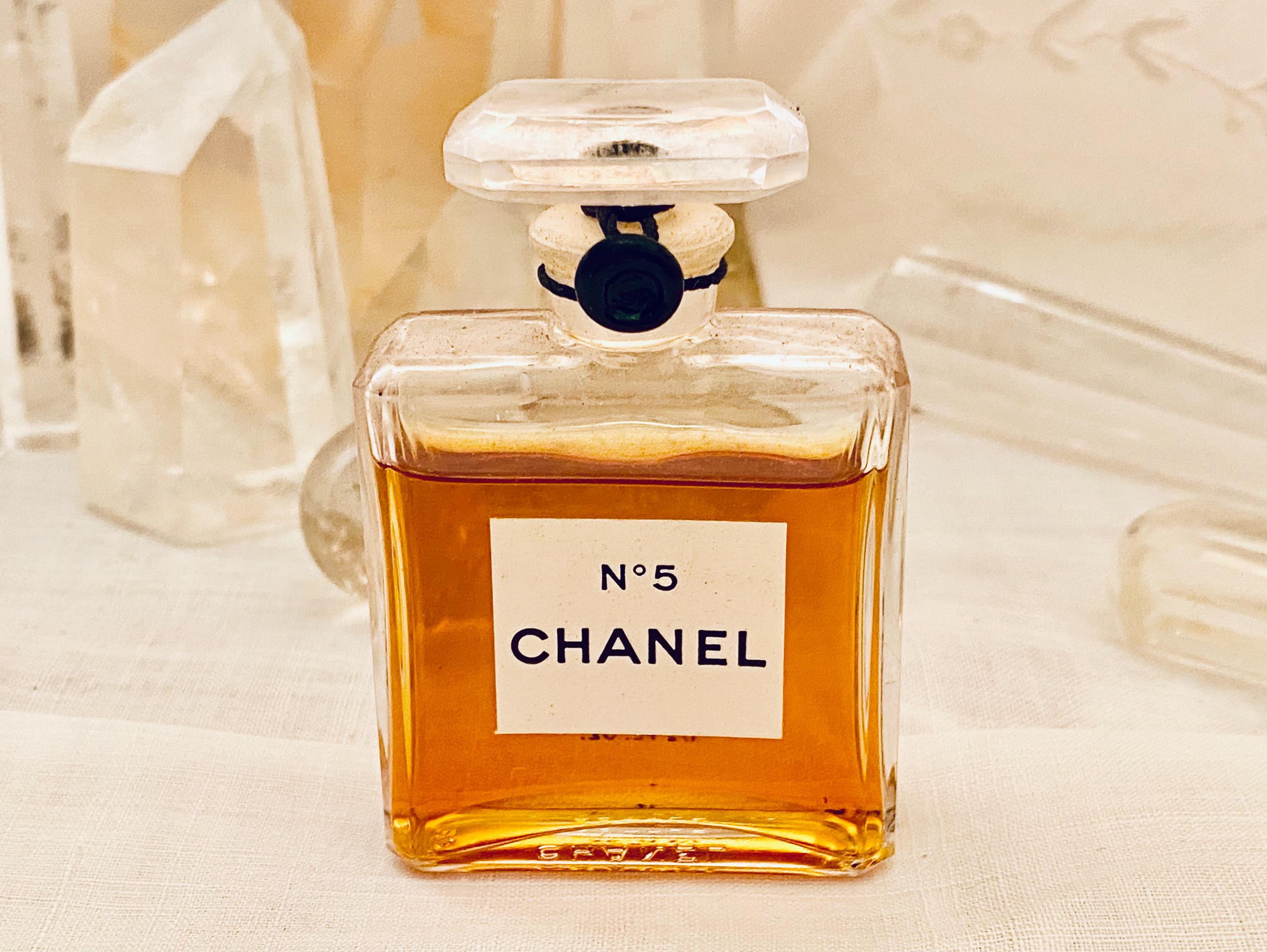 Chanel No. 5, 15 Ml. or 0.5 Oz. Flacon, Parfum Extrait, 1921, 1950