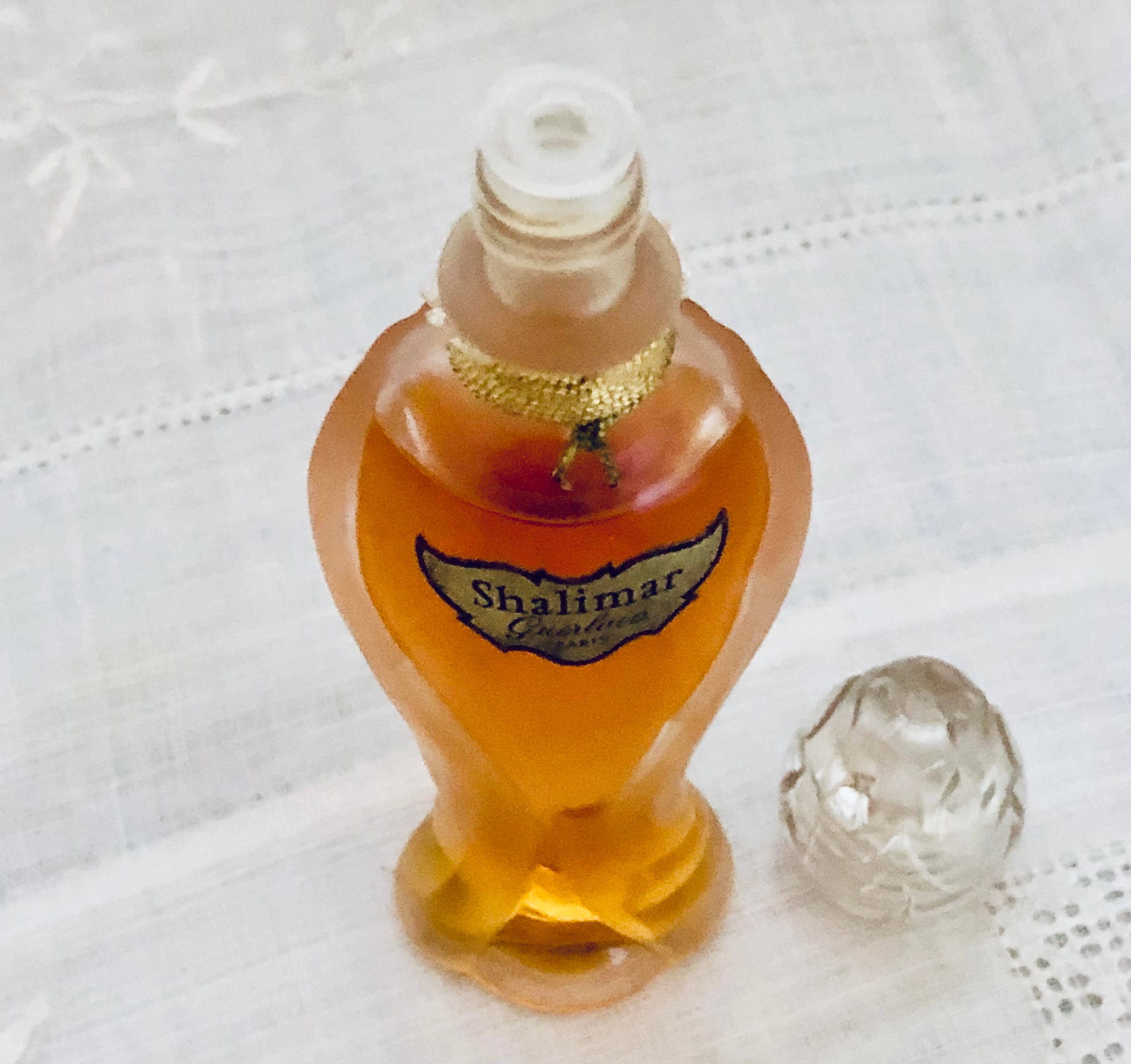 Guerlain, Shalimar, 15 ml. or 0.5 oz. Flacon, Parfum Extrait