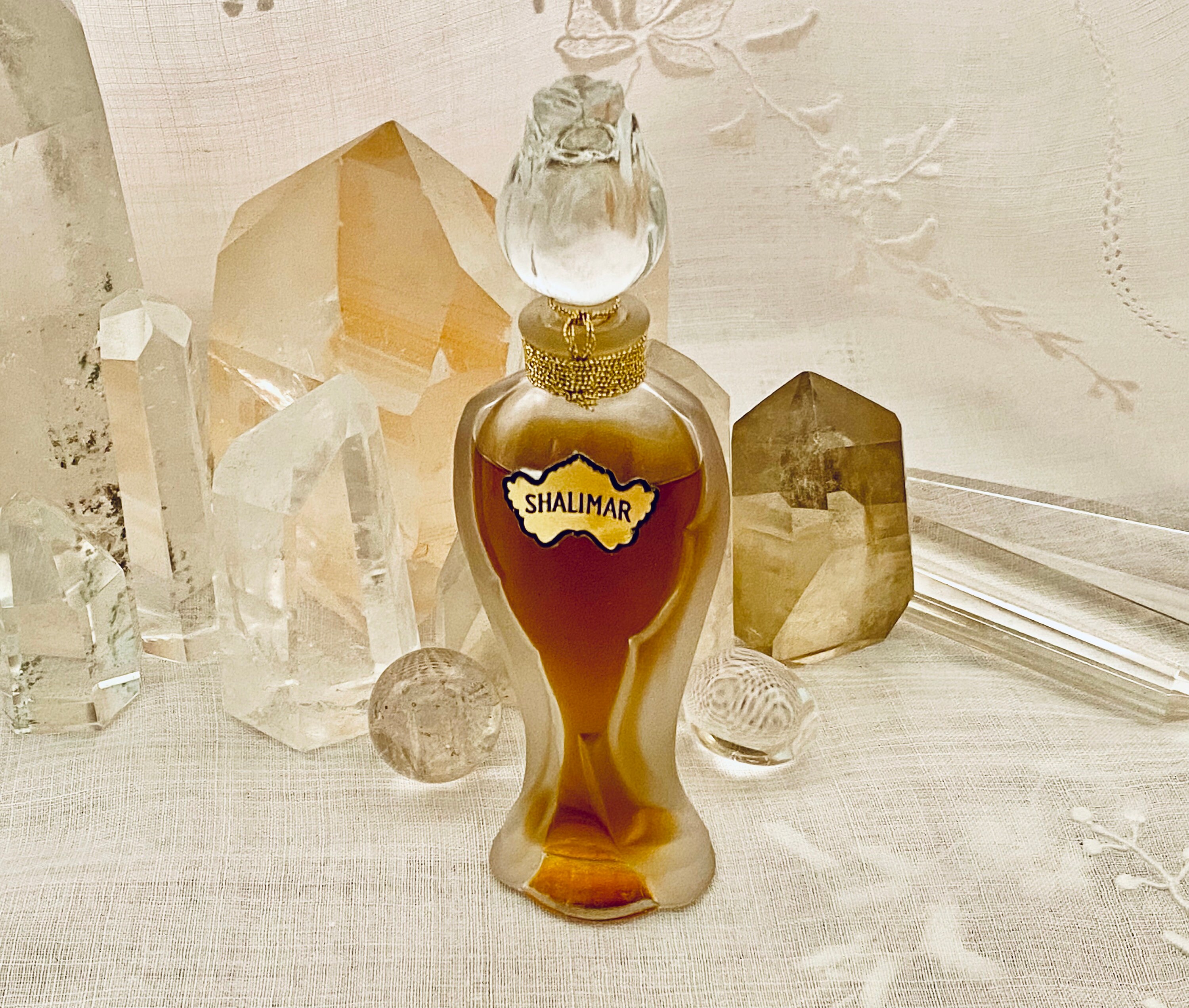 Guerlain, Shalimar, 15 Ml. or 0.5 Oz. Flacon, Parfum Extrait Guerlain, Shalimar, 15 Ml. or 0.5 Oz. Flacon, Parfum Extrait